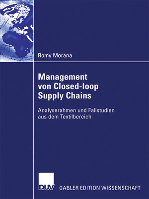 cover image of Management von Closed-loop Supply Chains